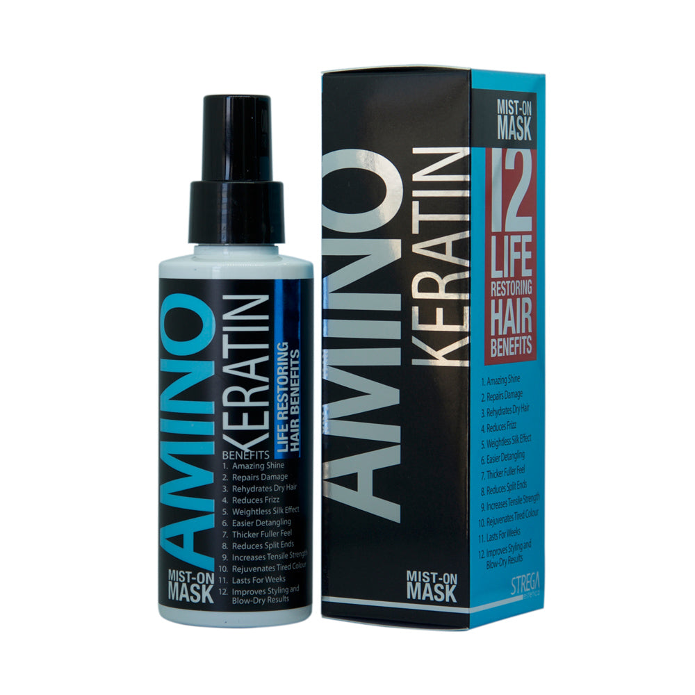 Strega Estetica Amino Keratin Mist-On Mask - 12 Life Restoring Hair Benefits