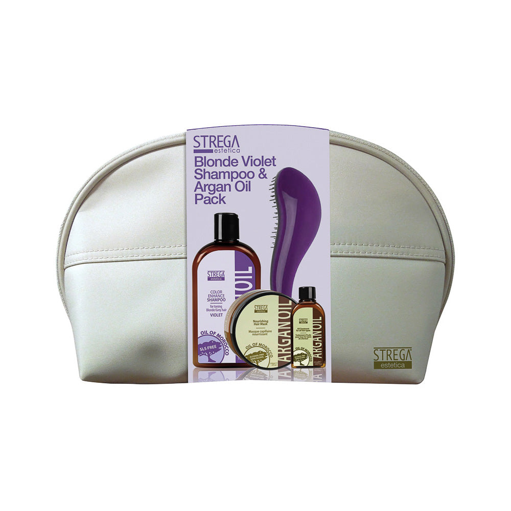 Strega Argan Blonde Shampoo Value Pack