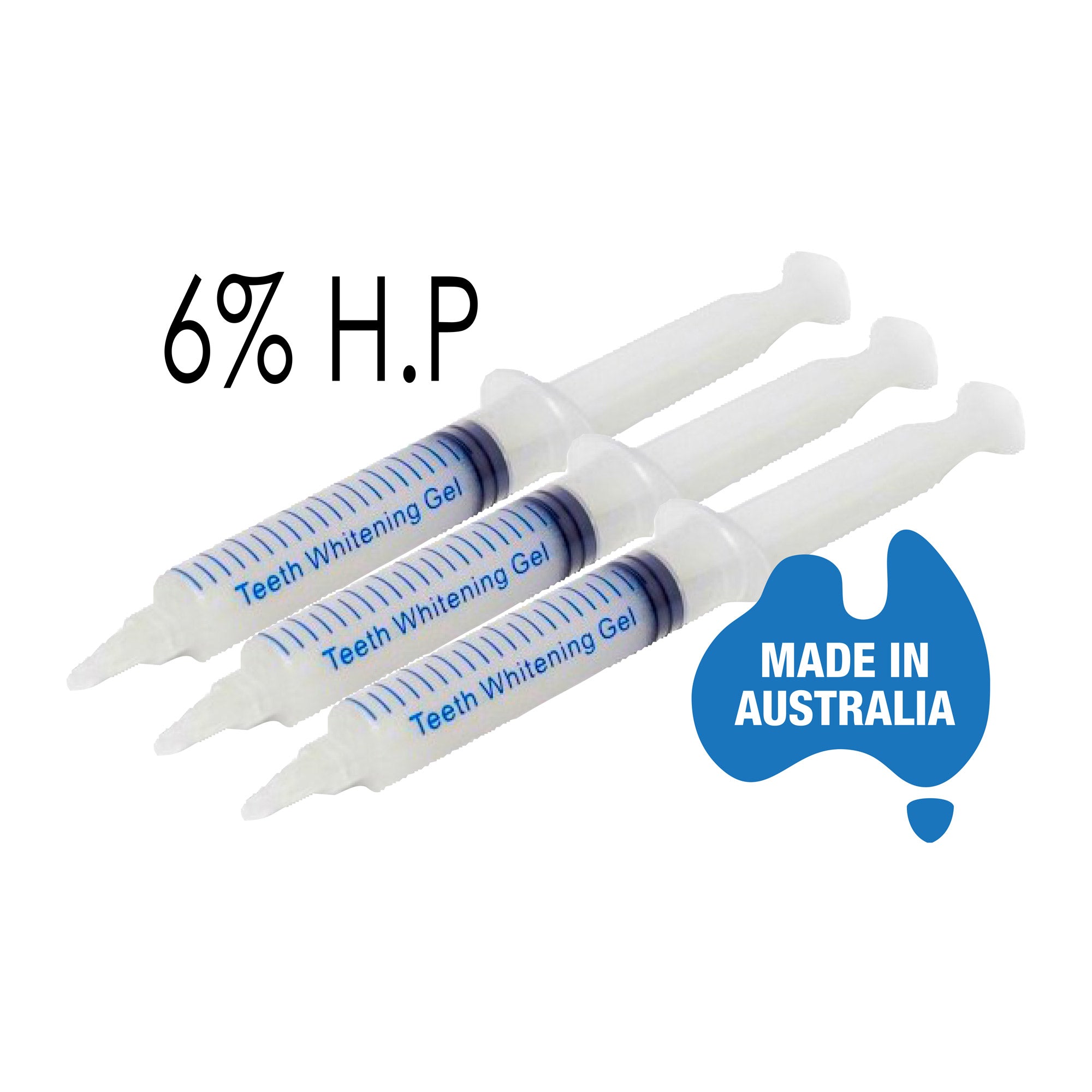 Professional Teeth Whitening Syringe 5ml Gel 6% H.P
