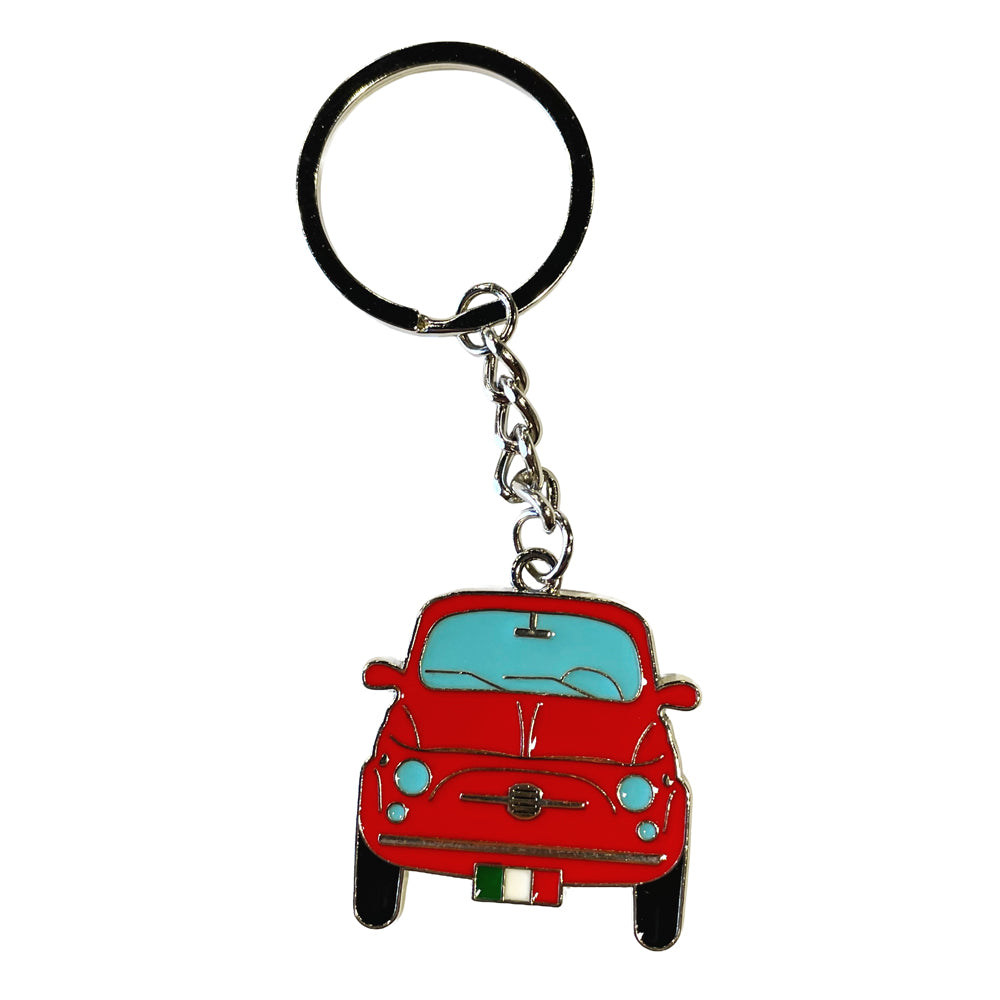 Classic Fiat 500 Key Ring