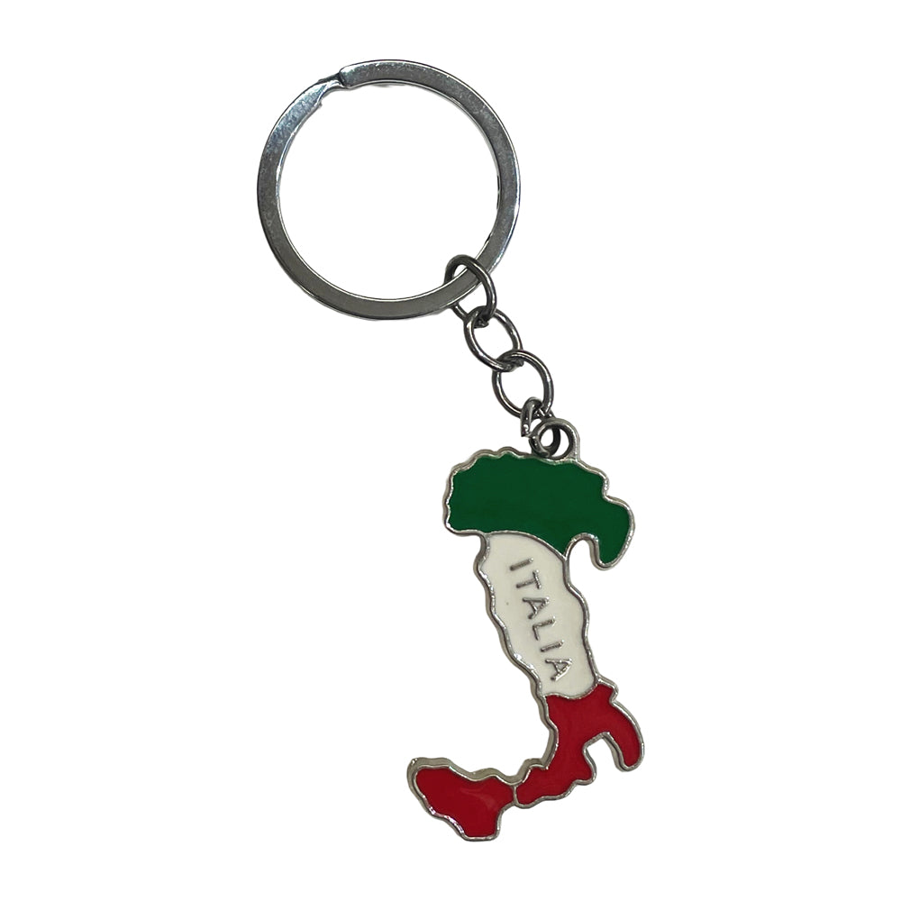 Italy Map Keychain