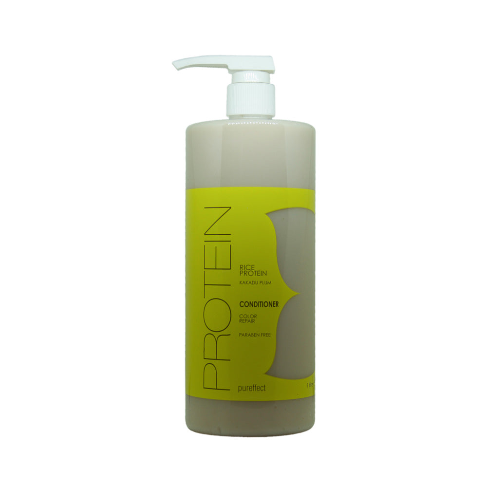 Pureffect Rice Protein Conditioner with Kakadu Plum - Paraben-Free Hair Care for Color Repair