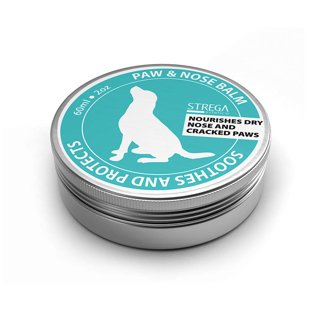 Strega Estetica Paw & Nose Balm - Soothes, Protects, Nourishes Dry, Cracked Paws